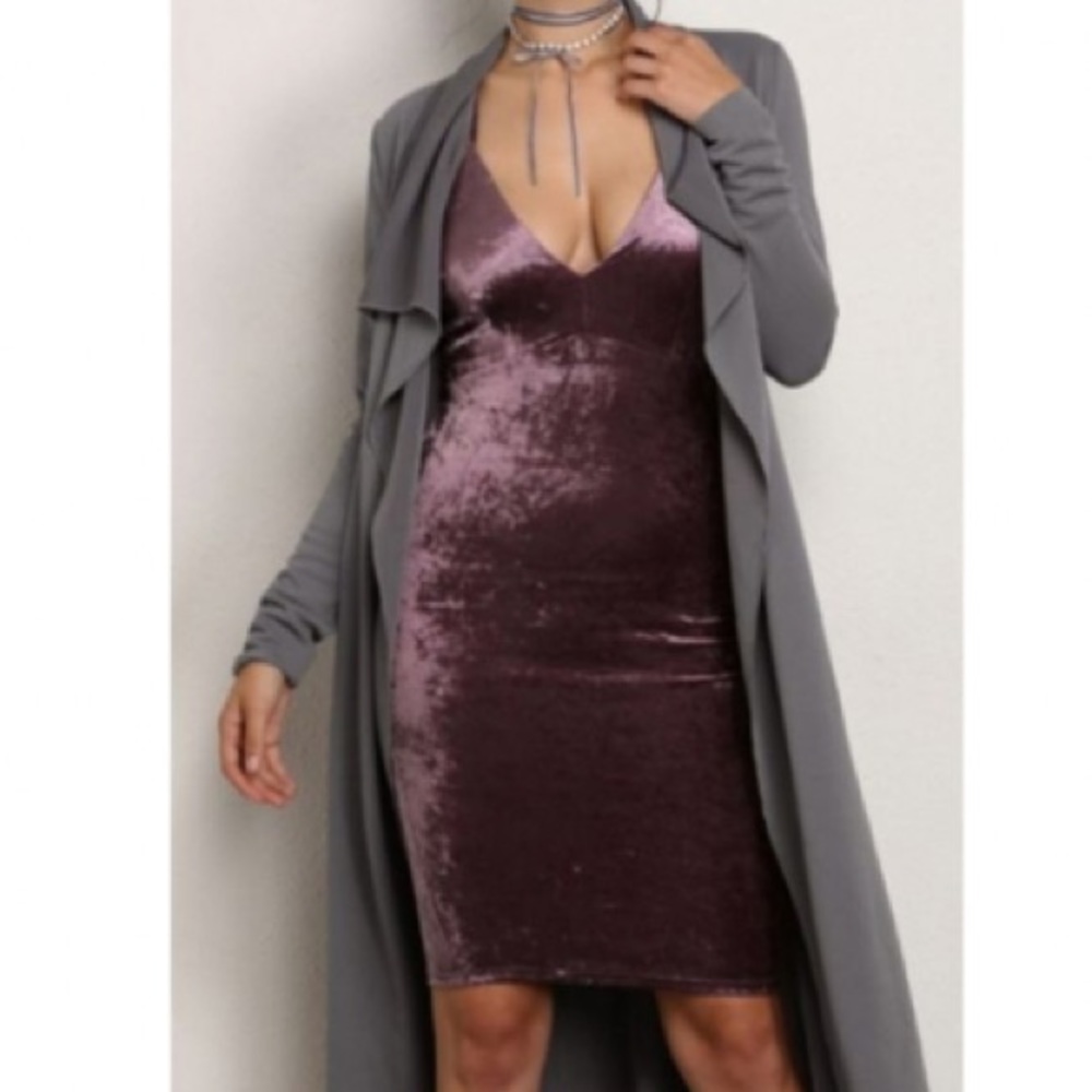 Windsor crushed velvet dress
